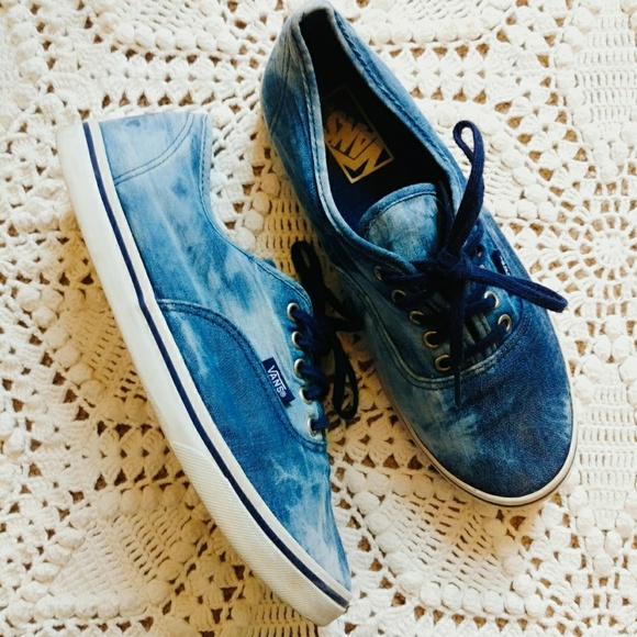 jean vans shoes